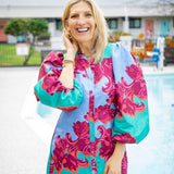 Athena Dress, Cactus Flower