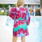 Athena Dress, Cactus Flower