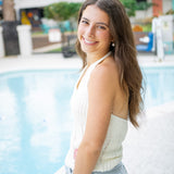 Opal Sweater Top, Natural
