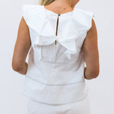 Overtime Edit Top, White