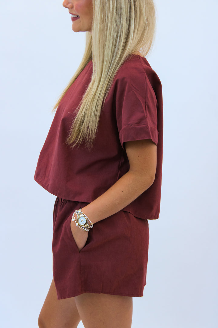 Maroon Fever Set, Maroon