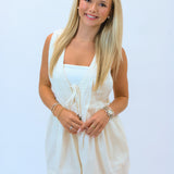 Webster Romper, Ecru