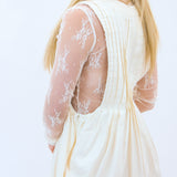 Webster Romper, Ecru