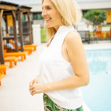 Simply Refined Tank, Off White