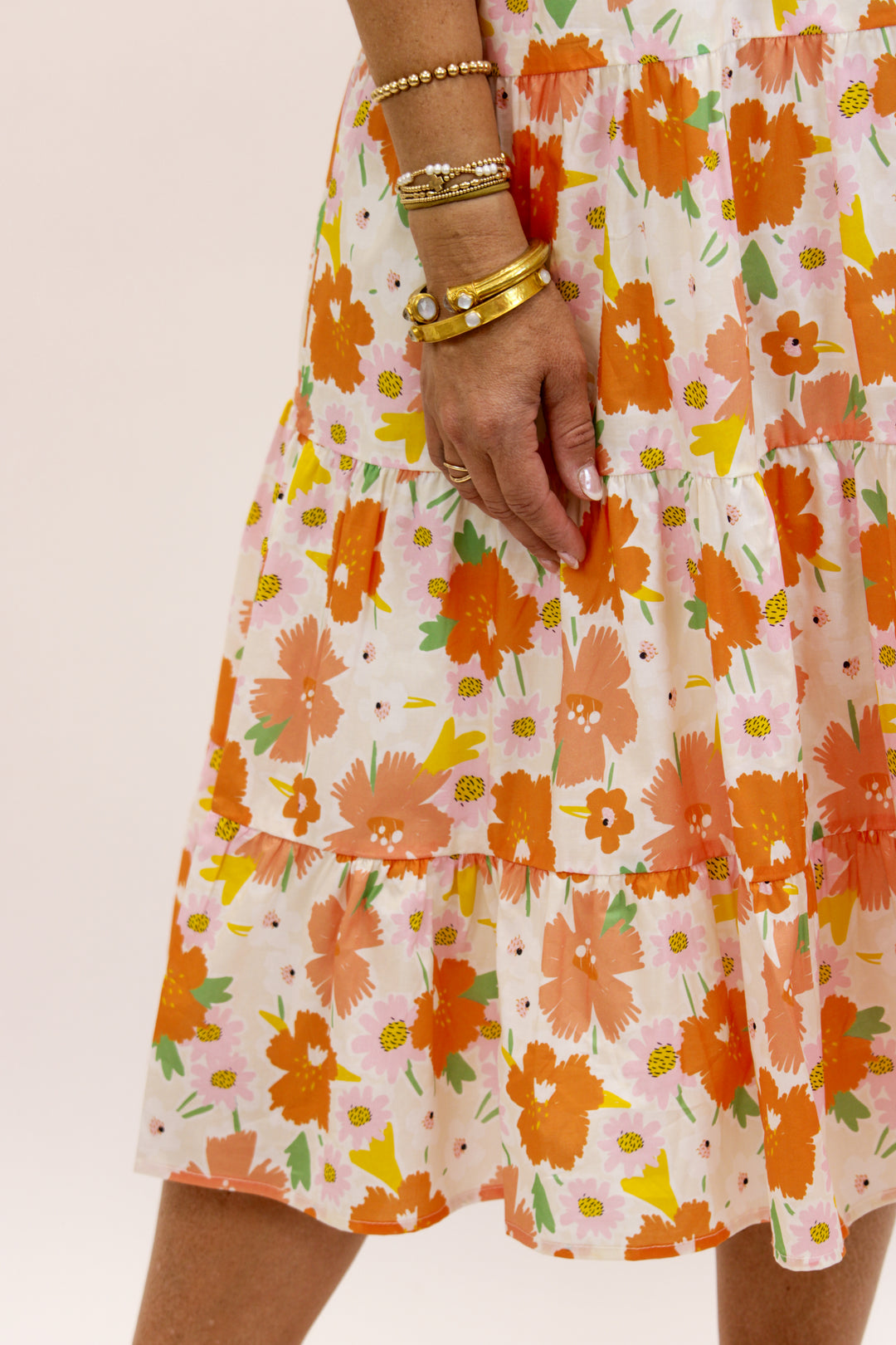Marigold Dreams Maxi Dress, Orange