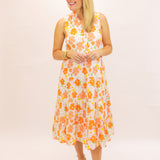 Marigold Dreams Maxi Dress, Orange