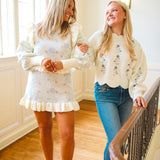 Follow Your Heart Knit Set, Cream