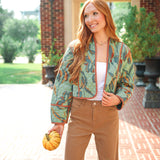 Adalynn Jacket, Dark Sage