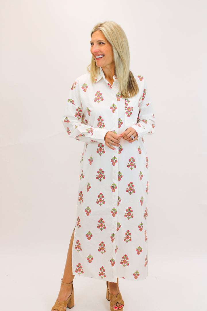 Blossom Breeze Maxi Dress, Ivory