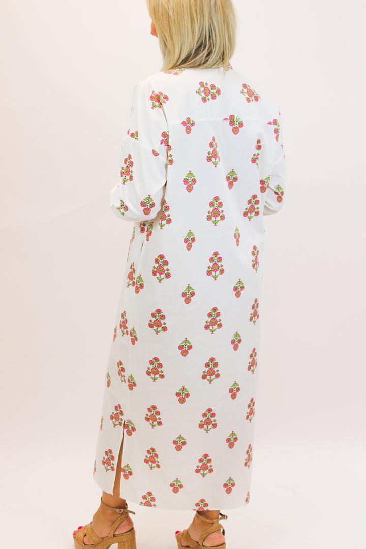 Blossom Breeze Maxi Dress, Ivory