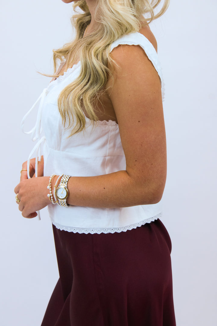 Fan Favorite Top, White
