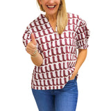 Maroon Boots Tunic Top