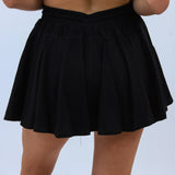 Touchdown Twirl Skort, Black