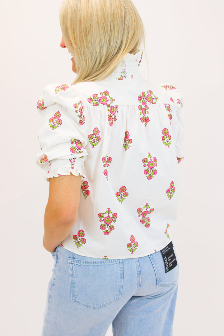 Blossom Breeze Top, Ivory