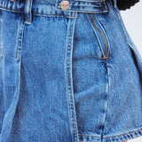 Stephie Denim Skort, Bella Blue