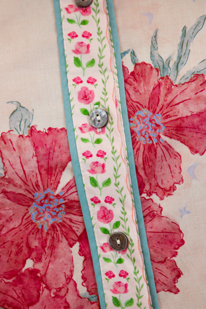 Beautiful Now Floral Top, Pink