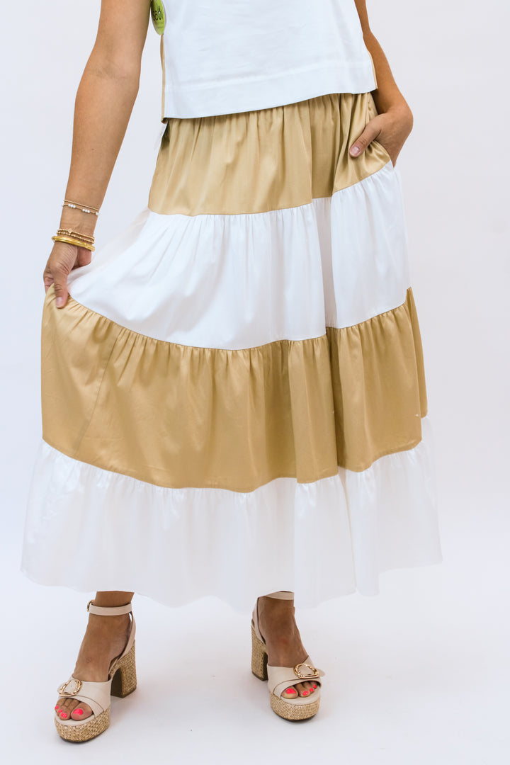 Tiered Maxi, Sand