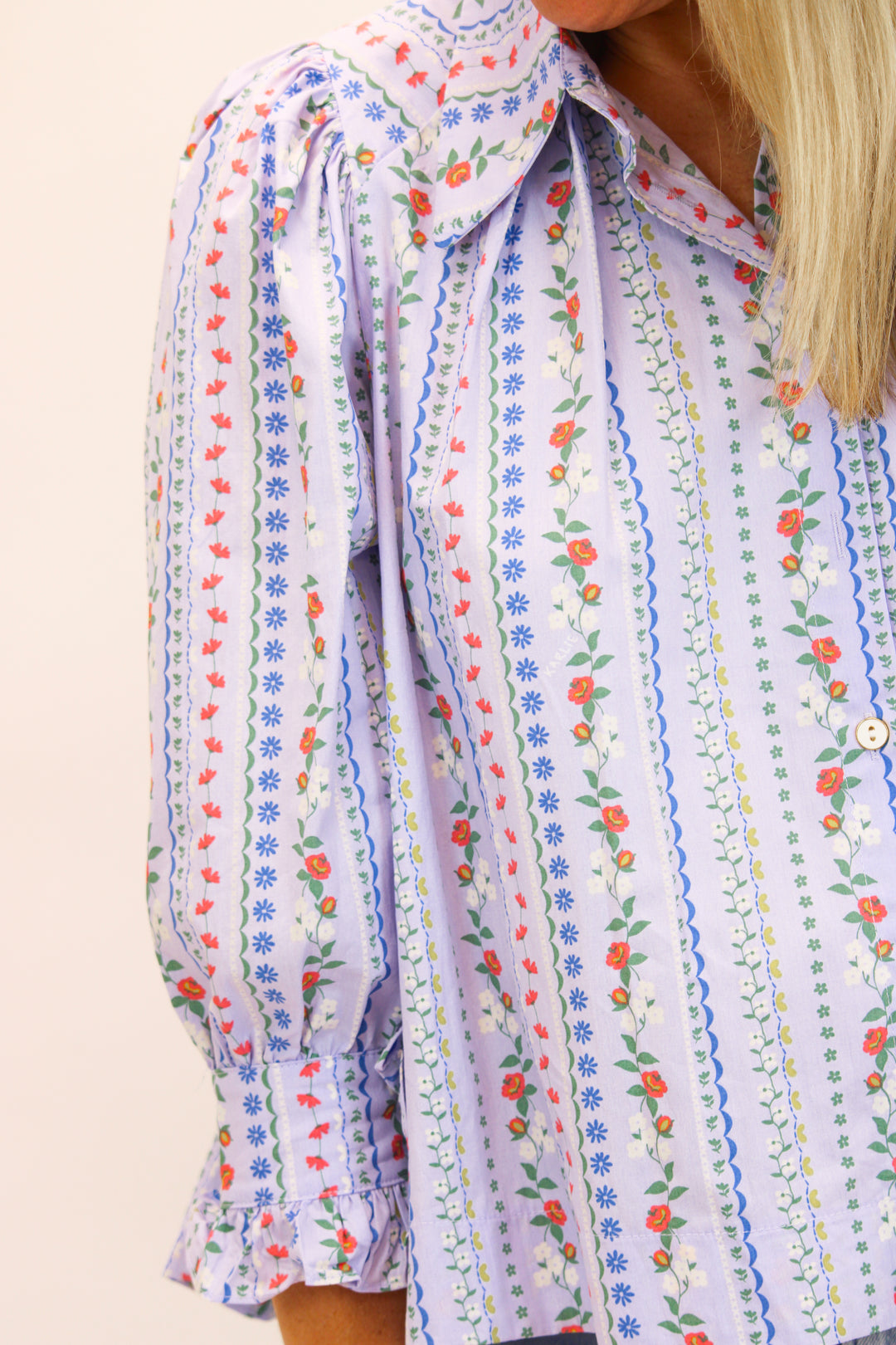Enchanted Vine Top, Periwinkle