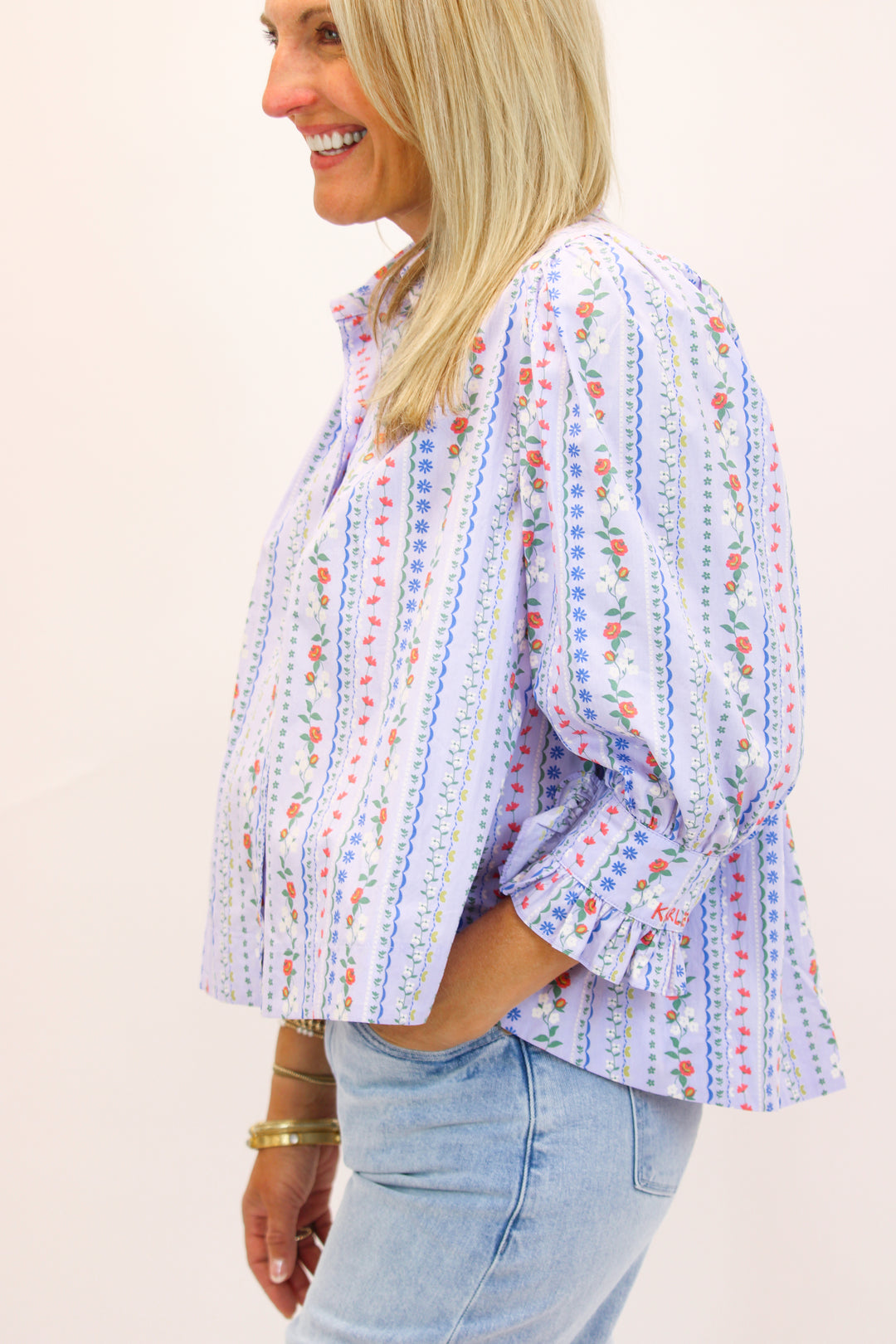 Enchanted Vine Top, Periwinkle