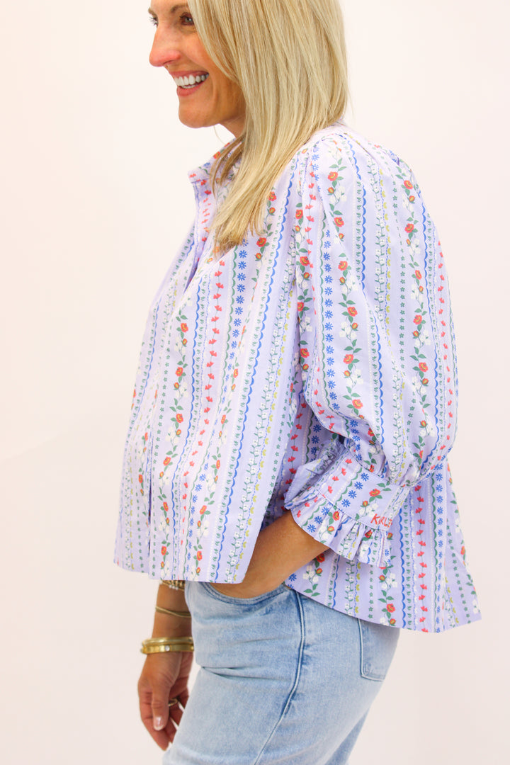 Enchanted Vine Top, Periwinkle