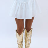 Game Day Glow Skirt, White