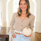 Cozy Crush Cardigan, Mocha