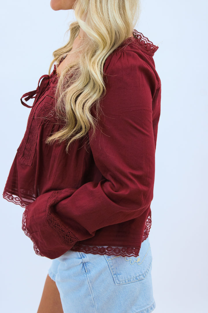 Longsleeve Evermore, Syrah