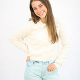 Pick of the Town Cardigan, Cream