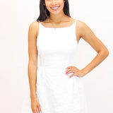 Arden Dress, White