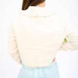 Pick of the Town Cardigan, Cream