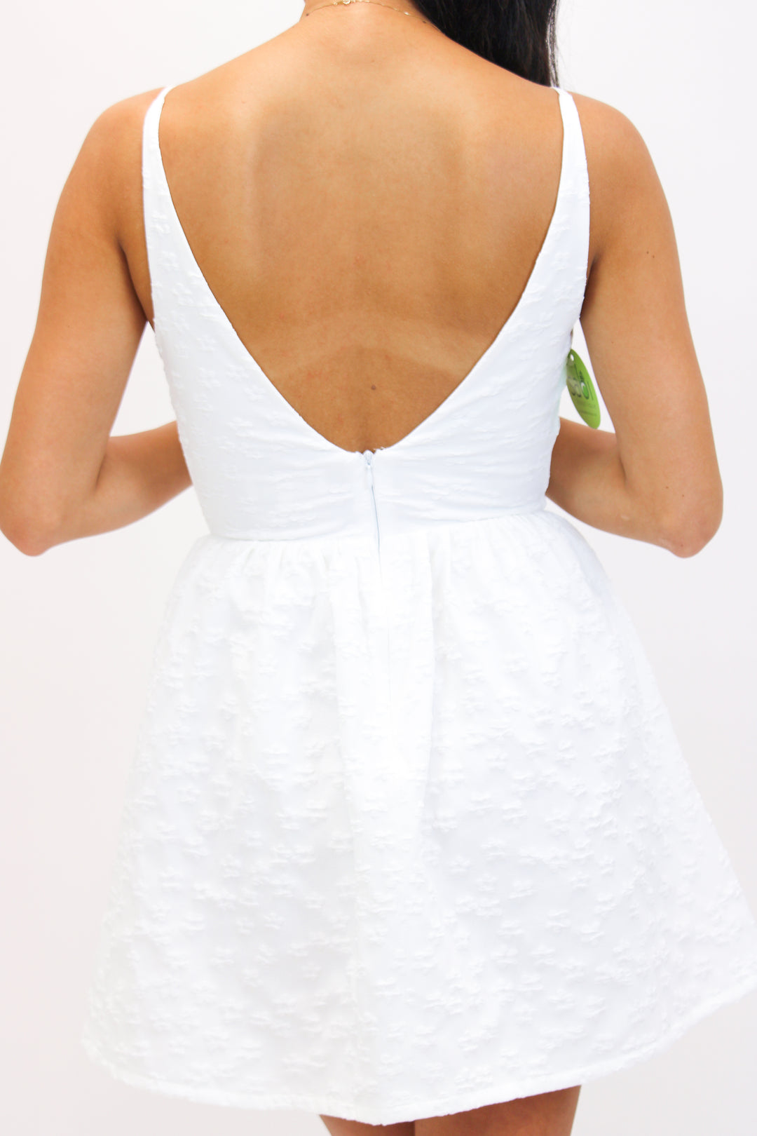 Arden Dress, White