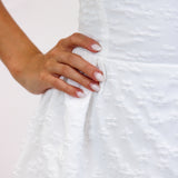 Arden Dress, White