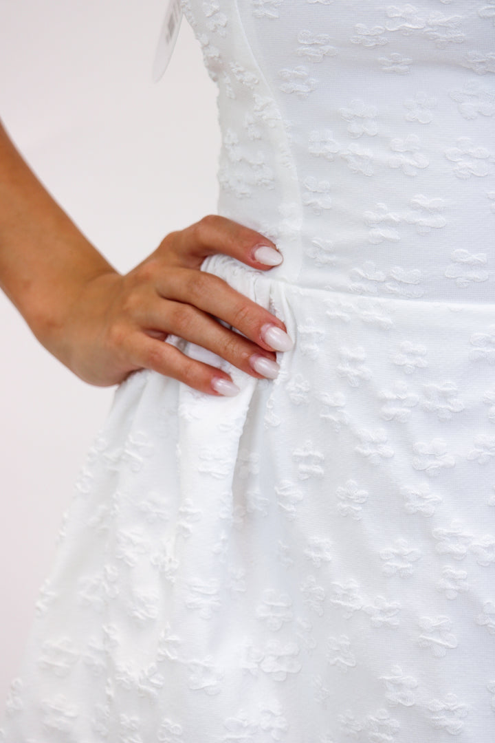 Arden Dress, White