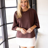 City Stroll Top, Brown