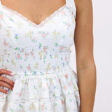 Petal Dreams Dress, White