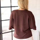 City Stroll Top, Brown