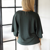 City Stroll Top, Dark Green