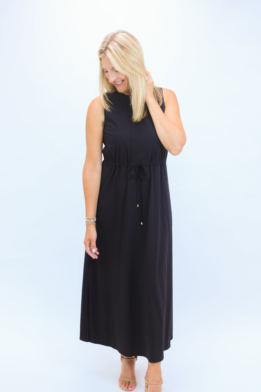 Bebe Dress Jude Cloth, Black