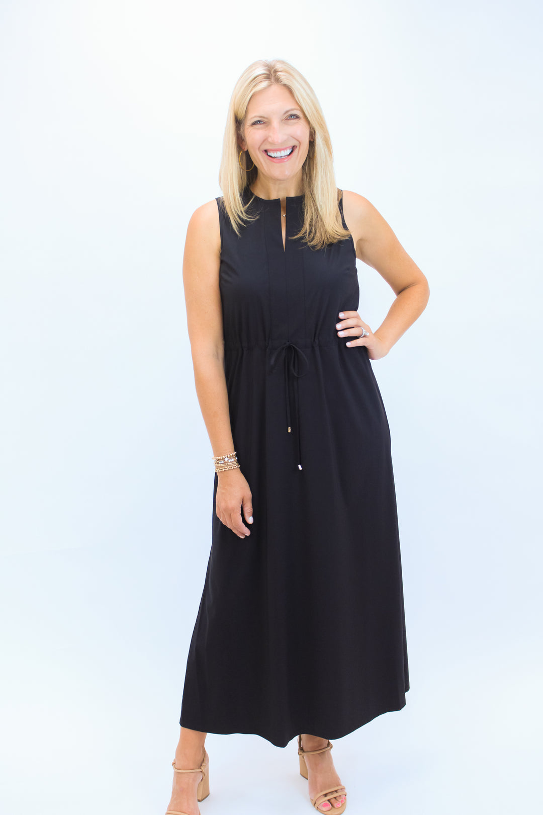 Bebe Dress Jude Cloth, Black