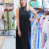 Bebe Dress Jude Cloth, Black