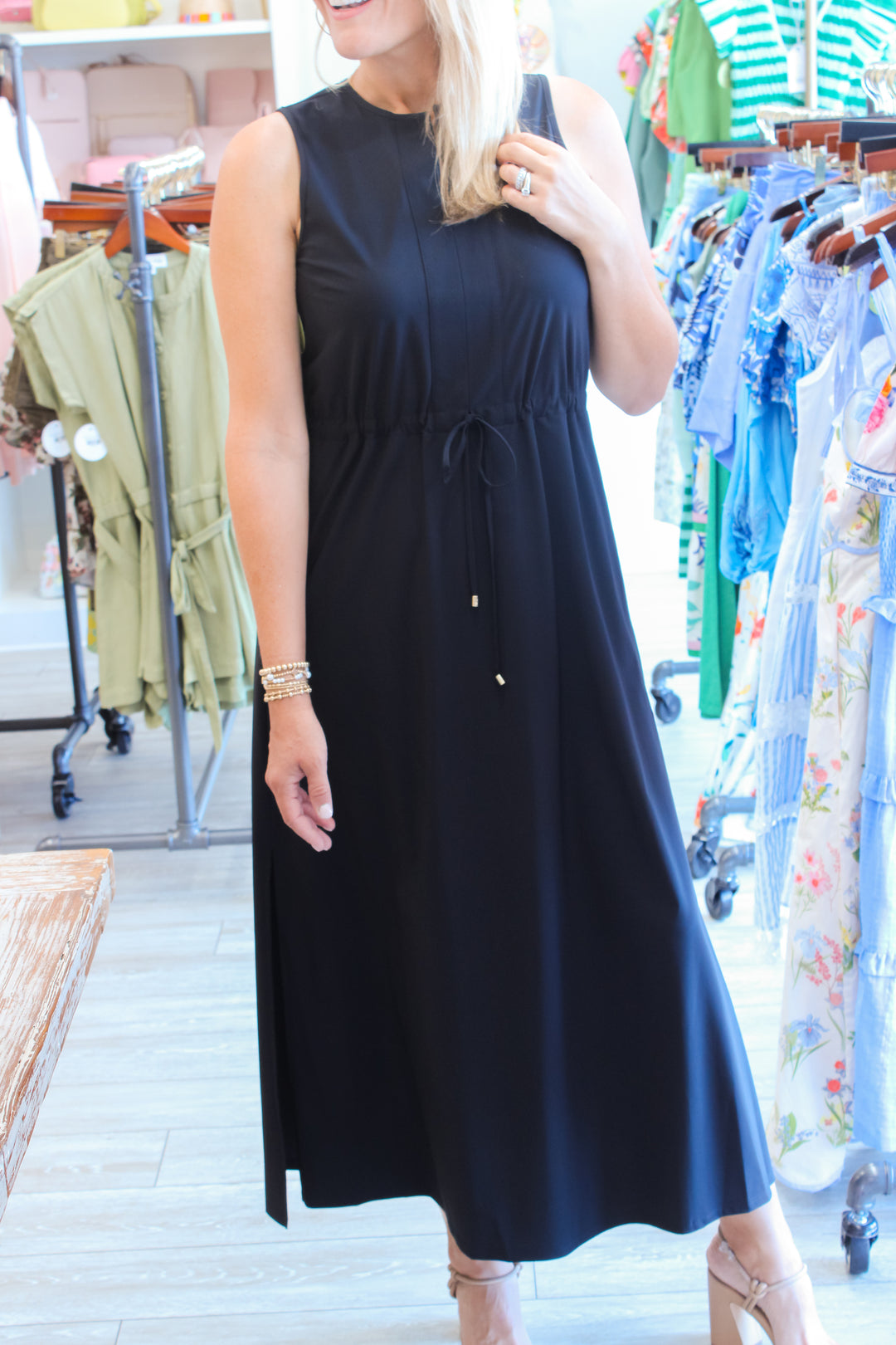 Bebe Dress Jude Cloth, Black