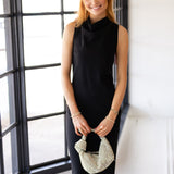 SPANX® Ponte Sleeveless Midi Dress, Classic Black