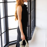 SPANX® Ponte Sleeveless Midi Dress, Classic Black