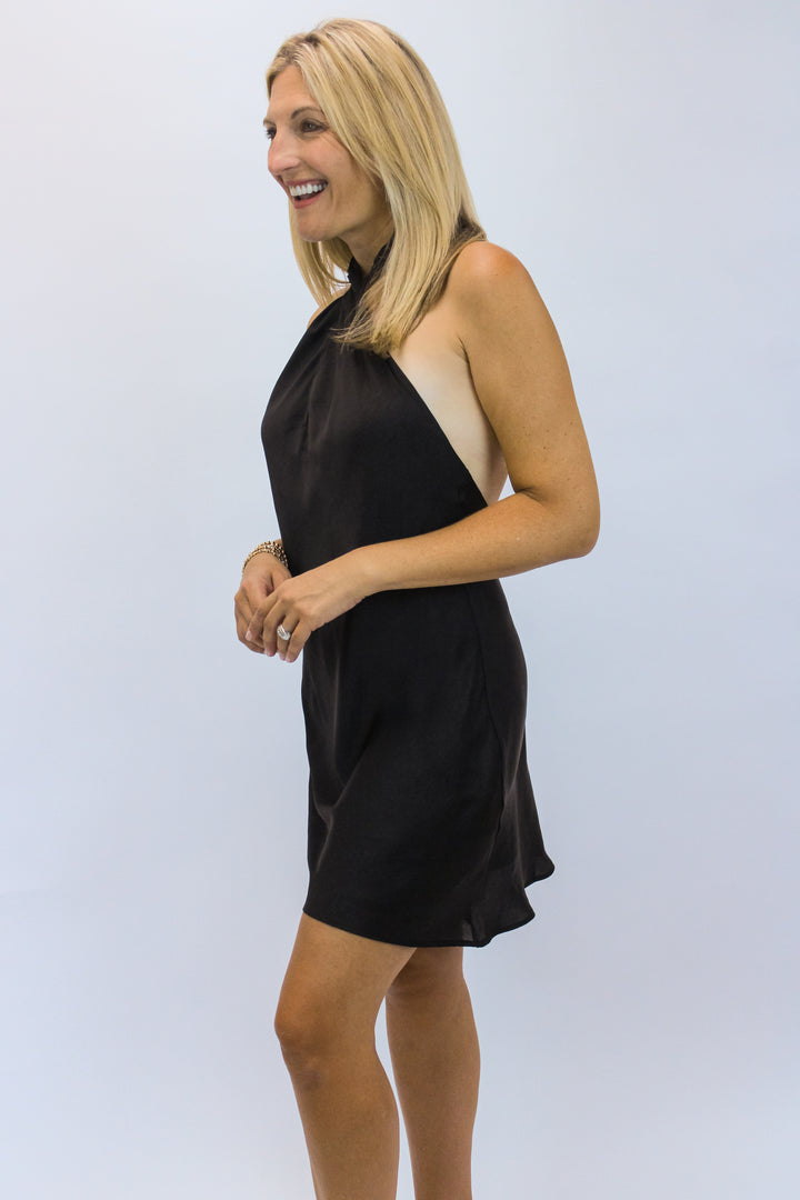 Victoria Mini Dress, Black