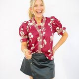Rosalie Blouse, Garnet
