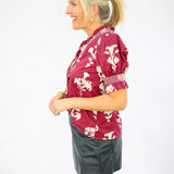 Rosalie Blouse, Garnet