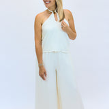 Willa Halter Top, Ivory