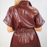 Pullover Dress, Bitter Chocolate