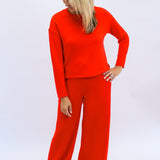 SPANX AirEssentials® Wide Leg Pant, Spanx Red