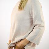 Never Look Back Knit Sweater, Oatmeal